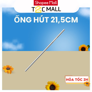 Ống hút inox thẳng 21,5cm dùng cho bình và ly nước LocknLock- T2CMALL