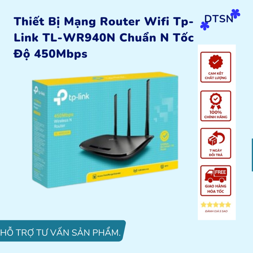 Thiết Bị Mạng Router Wifi Tp-Link Archer C50 Băng Tần Kép AC1200