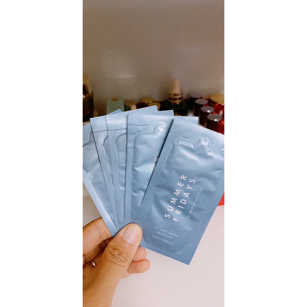 [ Sample 3ml ] Mặt nạ phục hồi cấp tốc Summer friday jet lag mask