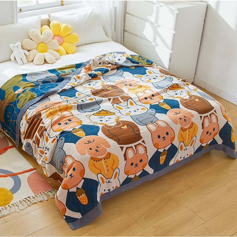 🔴Chăn Xô Hè Thu Organic Cotton Dòng Cao Cấp & Basic