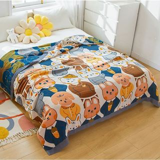 🔴Chăn Xô Hè Thu Organic Cotton Dòng Cao Cấp & Basic (Size L - 230*200cm)
