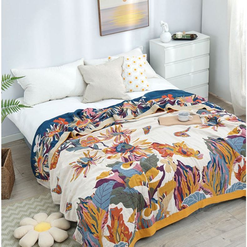 🔴Chăn Xô Hè Thu Organic Cotton Dòng Cao Cấp & Basic