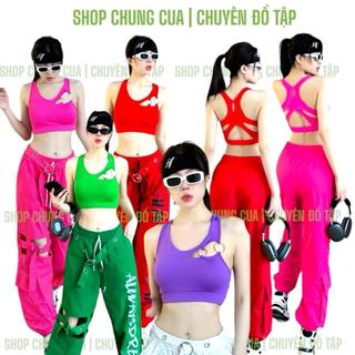 Áo tập nữ, áo bra khuyên tập aerobic, yoga, zumba, shuffdance, dân vũ