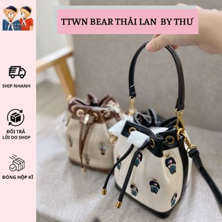 Túi bánh ú trắng , nâu ttwn bear thái lan chính hãng tn 1713