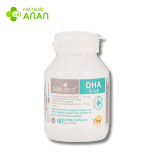 Viên uống DHA Bio Island cho bé từ 7 tháng tuổi - 90 viên