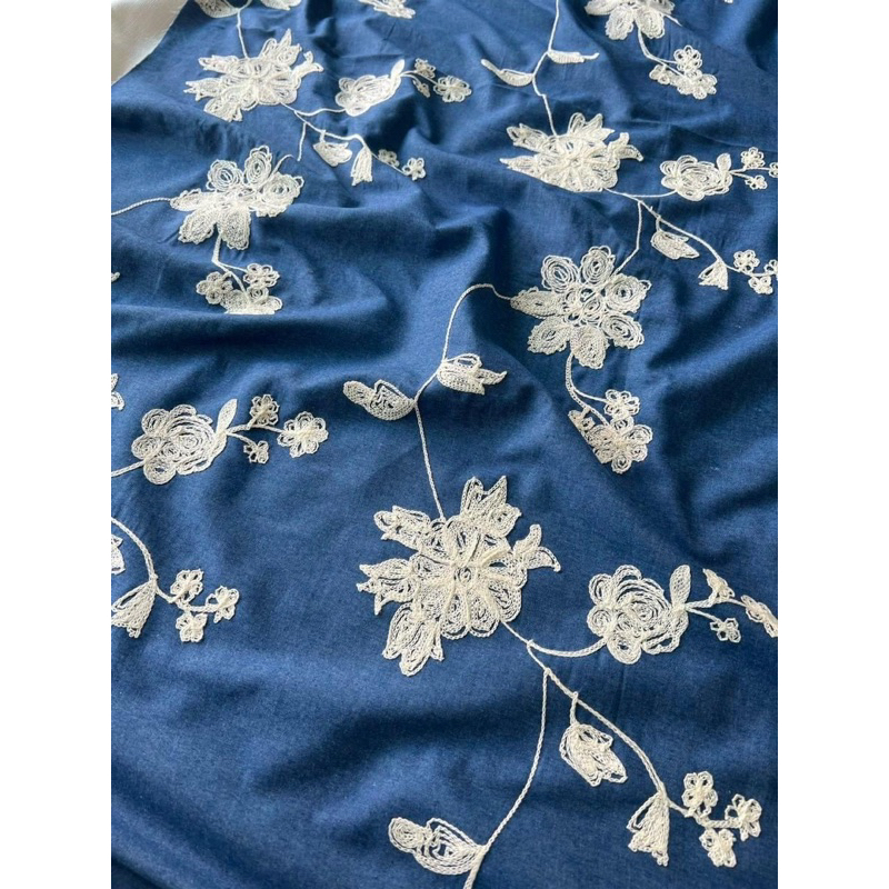 Denim thêu (3màu)