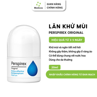 Lăn Khử Mùi Perspirex Original Chính Hãng Dành Cho Người Có Mùi & Mồ Hôi Vừa Phải