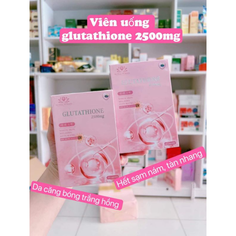 Giá gốc Viên ngậm Glutathione 2500 chính hãng, viên uống trắng da, mờ nám, hủy nám, cân bằng nội tiết tố nữ