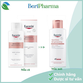 Eucerin Kem Dưỡng Thể Trắng Da Ultra White+ Spotless Body Lotion Spf7 250ml