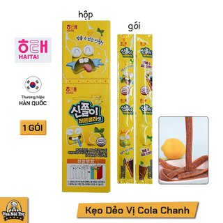Kẹo dẻo vị chanh cola haitai hàn quốc