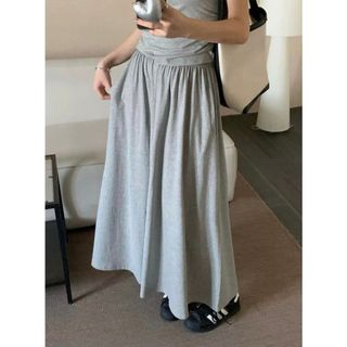 Set áo thun nhún + cv dài 603