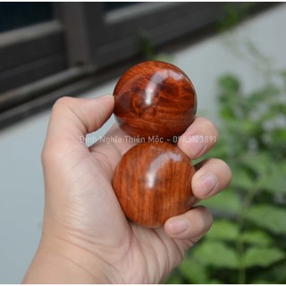 Bi lăn tay gỗ Hương ta Combo 2 viên