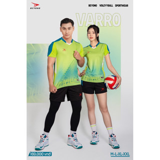 Bộ quần áo bóng chuyền Beyono VARRO đẹp từ chất vải đến đường may, vải thoáng mái, họ tiết tinh tế