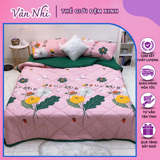 Set 5 món cotton đũi mềm mại, mịn màng thấm hút mồ hôi giá rẻ