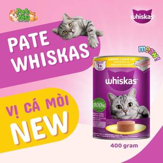 Pate Lon Whiskas 400g Cho Mèo Lớn