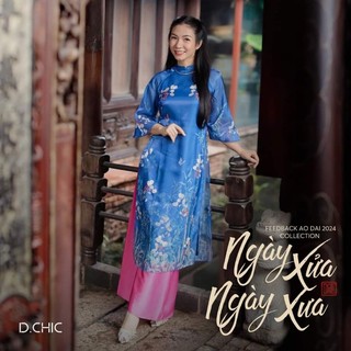 🥰Áo dài lụa vân  cao cấp đẹp sang chảnh 4 tà hàng thiết kế đẹp chuẩn cao cấp. Aoa dài dự tiệc giâ rẻ