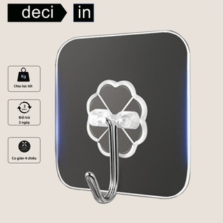 Móc dán tường chịu lực Siêu chắc Siêu dính trong suốt