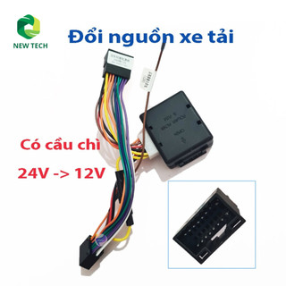 Bộ đổi nguồn 24v về 12v dành cho xe tải lắp màn android ô tô
