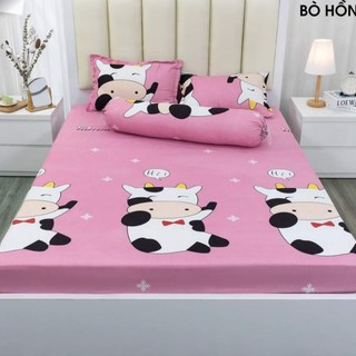 Sét chăn ga gối 4 món poly Cotton nhiều mẫu siêu đẹp -GIÁ RẺ