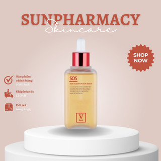   Hàng Công Ty  Serum Giảm Đỏ Giảm Mụn Dưỡng Da Nhạy Cảm FAU Skin Solution SOS Serum 