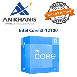 Cpu intel core i3 12100 - hàng chính hãng