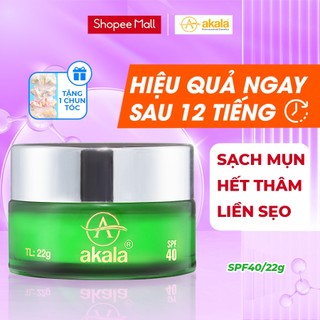 Face Mụn - Mờ Thâm - Liền Sẹo - Kiềm Dầu akala ( Nhuỵ hoa nghệ tây và 7 loại thực vật quý ) 22 gram