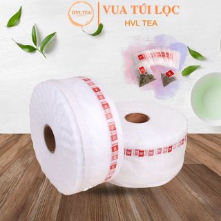 Cuộn túi lọc trà, màng lọc nylon túi trà hình tam giác, 6000 túi/cuộn, đóng trà đen, thảo dược - HVL TEA
