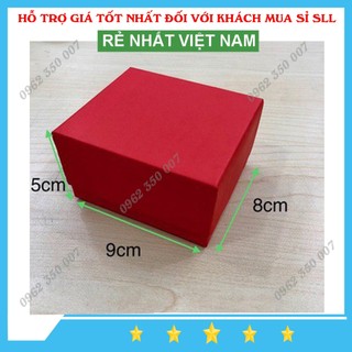Hộp Đồng Hồ Màu Đỏ Không Gối