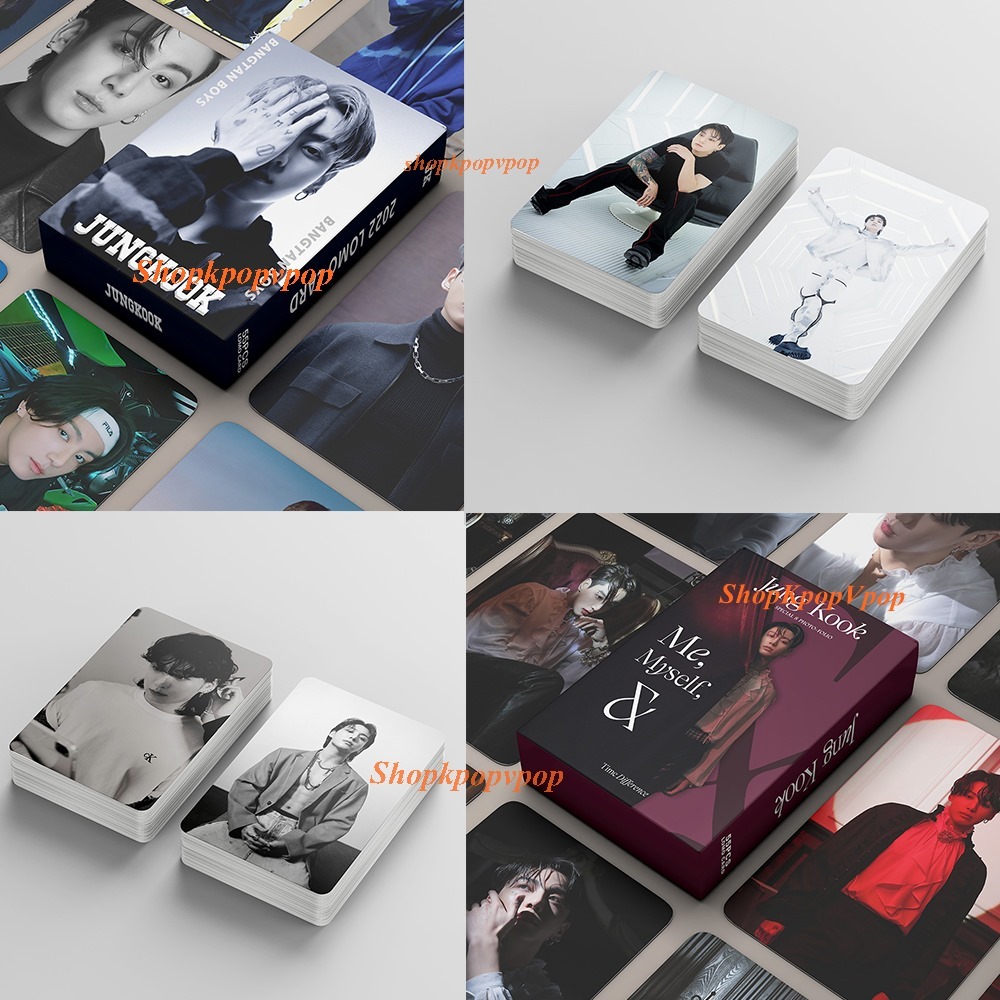 Tổng hợp mẫu hộp 55 Lomo Card Jung kook BT S Lomo Jung kook 2026 / Thiệp chúc mừng sinh nhật