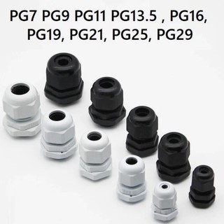 Ốc siết cáp nhựa chống nước pg7 pg9 pg11 pg13.5 pg16 pg19 pg21 pg25 pg29