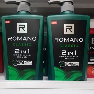 Tắm & gội romano classic 2in1