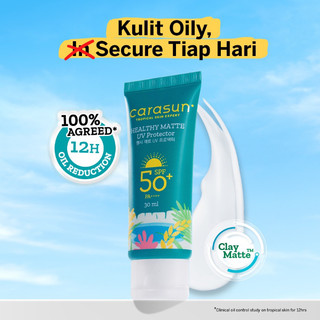 Kem chống nắng carasun - healthy matte uv protector spf 50+ pa++++ 30ml