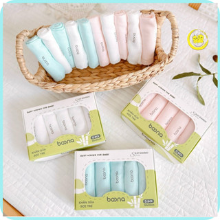 Khăn sữa sợi tre Boona hộp 5c mềm mịn
