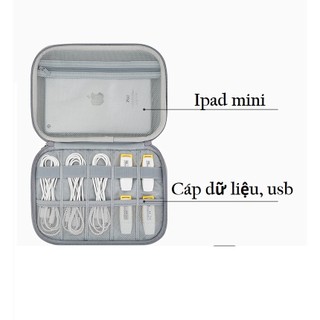 Túi đựng  phụ kiện công nghệ (2 lớp)