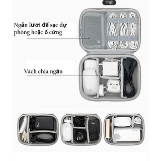 Túi đựng  phụ kiện công nghệ (2 lớp)