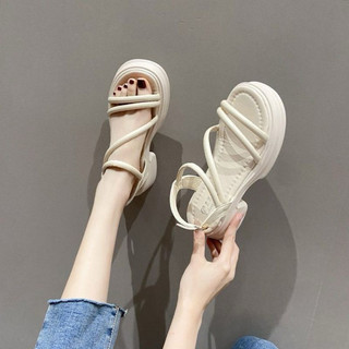  Sandal dây mảnh chéo dây cài hàng qc fullbox
