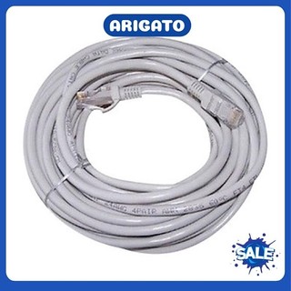 Dây cáp mạng 25m bấm sẵn chuẩn cat 5e Ariagtoo/ LXF loại tốt