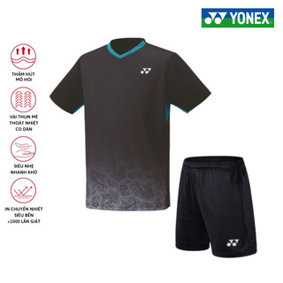 Áo cầu lông, quần cầu lông Yonex chuyên nghiệp mới nhất sử dụng tập luyện và thi đấu cầu lông M4S81