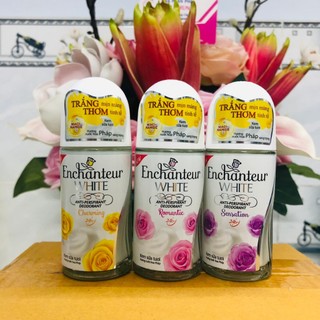 [Chai 50ml] Lăn Khử Mùi Dưỡng Trắng Dạng Sữa ENCHANTEUR