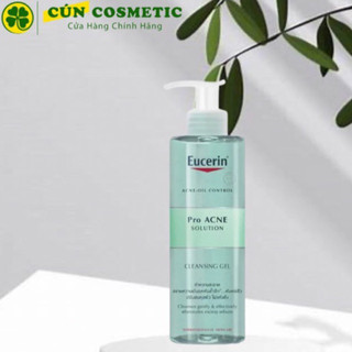 ✅[CHÍNH HÃNG] Gel Rửa Mặt Cho Da Dầu Mụn EUCERIN ProAcne Solution Cleansing Gel 200ml [88970]