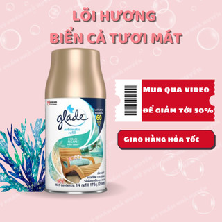 Lõi hương thay thế máy xịt phòng tư động glade hương biển phiêu bồng ocean- latino shop