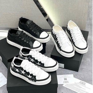  Giày Thể Thao Amiri Hoạ Tiết Ngôi Sao Thêu Bản Cao Cấp,Hot Nhất 2024 