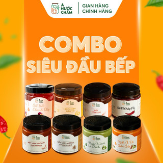 Combo 8 loại sốt A Nước Chấm