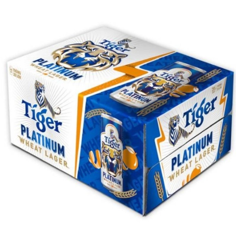 Bia Tiger Platinum Thùng 20 Lon 330Ml