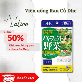  Viên Uống DHC Rau Củ Nhật Bản Bổ Sung Chất xơ Giảm Nổi Mụn Làm Đẹp Da Tốt Cho Tiêu Hóa 30 60 90 ngày 