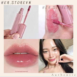 Son tint romand dewyful water tint 5g #13 custard mauve - màu hồng nude baby