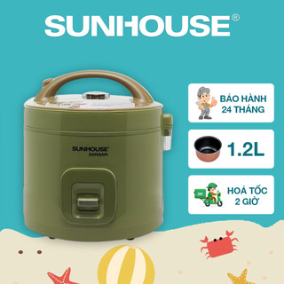 Nồi cơm điện 1.2L SUNHOUSE MAMA SHD8265G - Bảo hành 24 tháng
