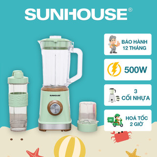 Máy xay sinh tố đa năng sunhouse shd5315g - bảo hành 12 tháng