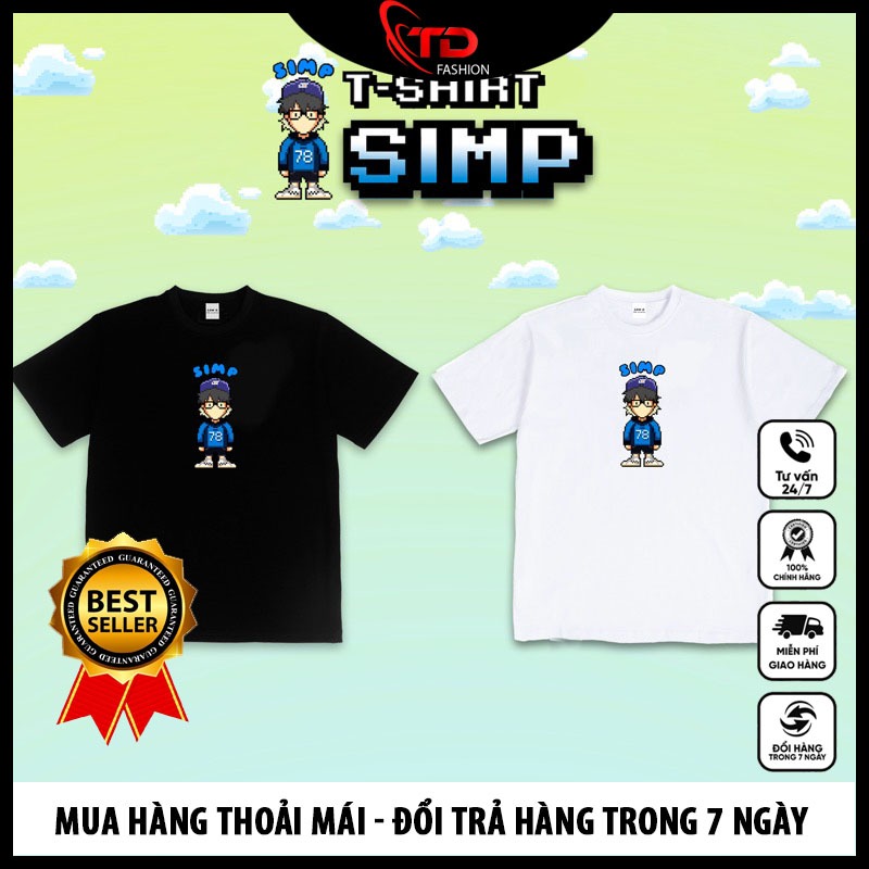 Áo Phông T-shirt "SIMP" [LOW G PIXEL COLLECTION] cực chất