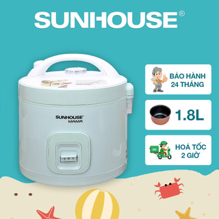 Nồi cơm điện 1.8L SUNHOUSE MAMA SHD8665B - Bảo hành 24 tháng